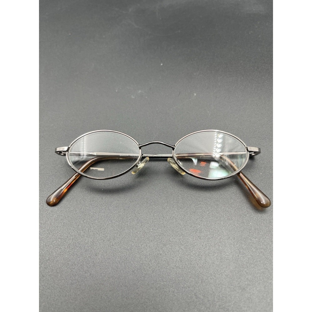 Bijoux Terner Italy Oval Eyeglasses Frame Nickel Silver 6435SRD